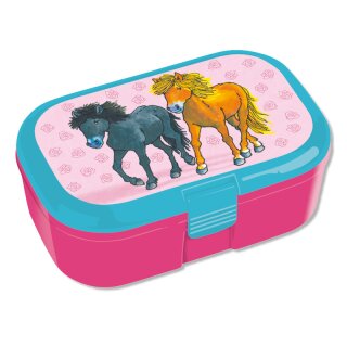 Kinder Brotdose / Lunchbox "Pferde", Lutz Mauder 10695